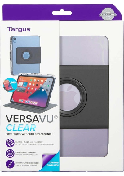 Targus Apple Uyumlu iPad 10 9 Nesil Ve A16 Şeffaf 360 Dönebilen Kılıf Thd936gl Kapaklı