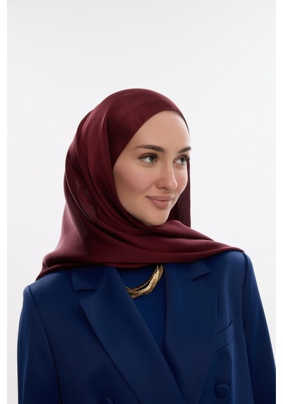 Mirsoy Scarf İdol Janjan Şal Bordo