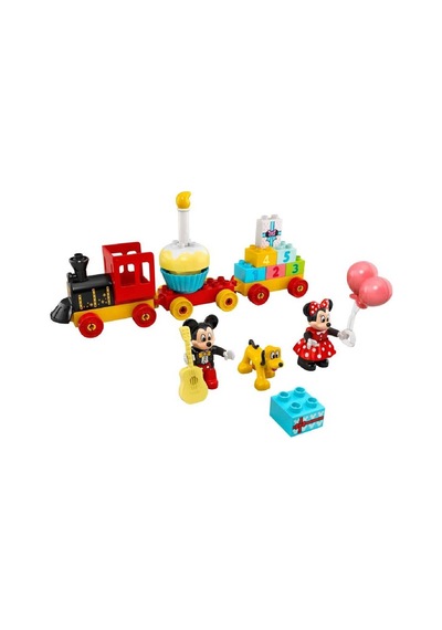 Mickey Ve Minnie Doğum Günü Treni 10941 Çok Parçalı Yapı Oyuncağı
