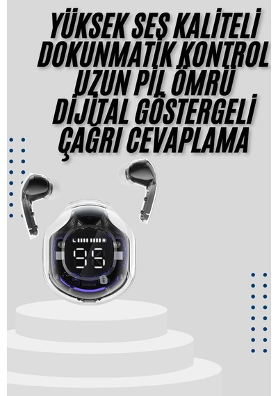 Kablosuz Bluetooth Kulaklık Hifi Stereo 2025 Enc Standart