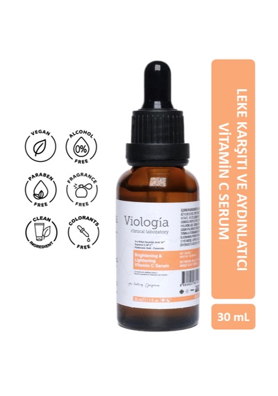 Viologia Clinical Laboratory Leke Karşıtı Ve Aydınlatıcı Vitamin C Serum 100 ML