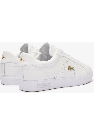Lacoste Powercourt Kadın Beyaz Sneaker Beyaz