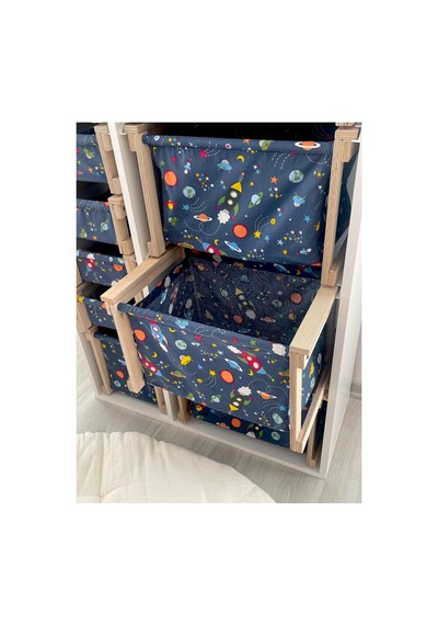 Montessori Çocuk Odası Dolabı Ahşap & Kumaş Organizer Değiştirilebilir Kumaş Çekmeceler Çok Renkli Çok Renkli Montessori Çocuk Odası Dolabı Ahşap & Kumaş Organizer Değiştirilebilir Kumaş Çekmeceler Çok Renkli Çok Renkli