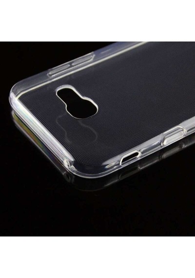 Galaxy Uyumlu A5 2017 Kılıf Zore Süper Silikon Kapak Renksiz