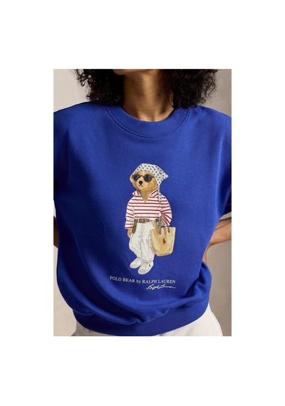 Polo Ralph Lauren Polo Bear Kadın Sweatshirt Mavi