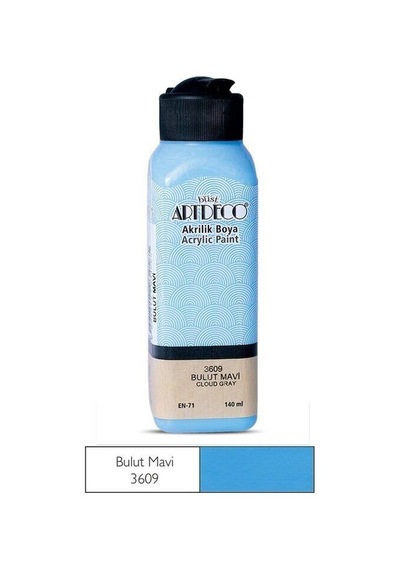 Artdeco Akrilik Boya 140 Ml. 3609 Bulut Mavi Renkli