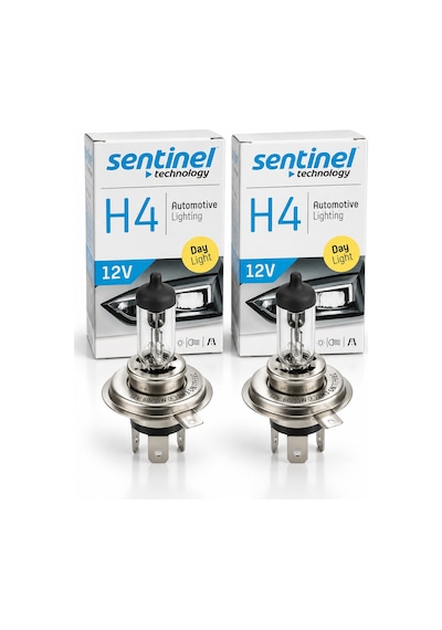 Sentinel Ampul 12v H4 60/55watt P43t Tırnaklı 2 Adet