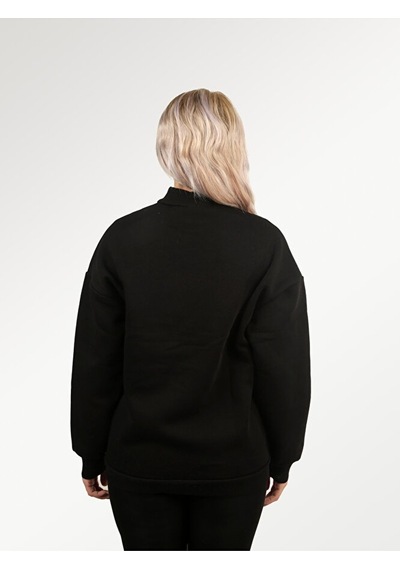 Düz Boğazlı Sweatshirt 001