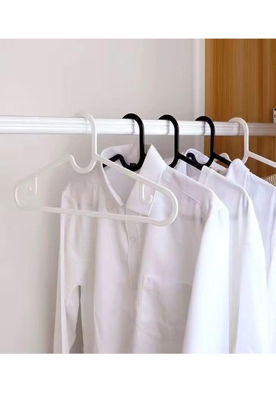 Coverest 60 Adet Slim Plastik Elbise Askısı Diğer