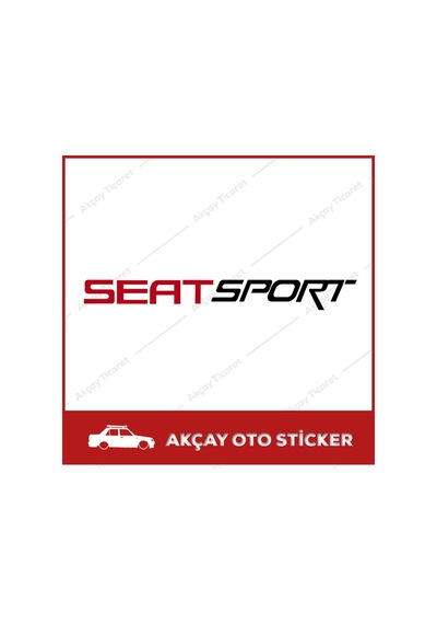 Seat Sport Sticker Seat Oto Sticker Seat Stciker Araba Sticker