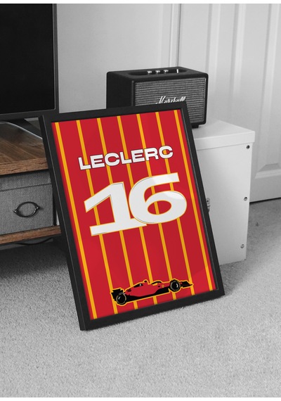 Lewis Hamilton 44 F1 Poster Tablo Siyah Çerçeveli