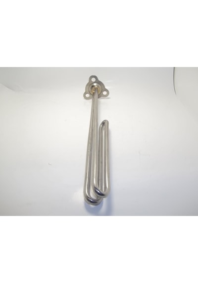 Minik Üçgen Flanşlı Bardak Yıkama Makinası Rezistansı 31 Cm 2000W