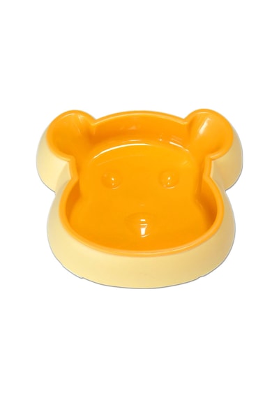 Eastland Ayıcık Desenli Plastik Köpek Mama Kabı