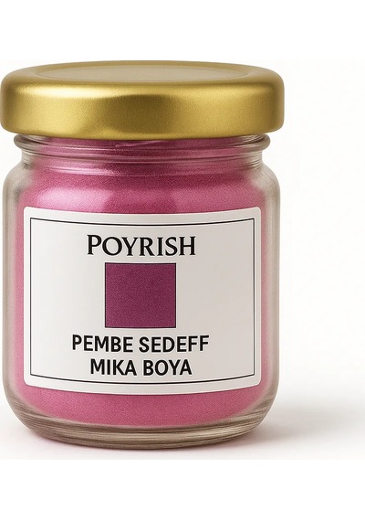 Pembe Sedef Mika Boya 10 Gr. Renksiz