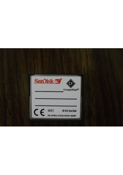 Compact Flash Hafıza Kartı 8 Gb Cf Cnc Kartı