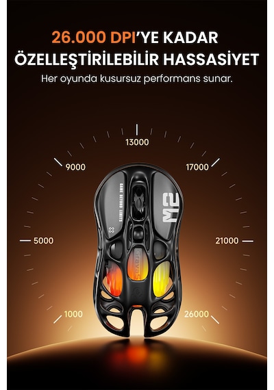 Gravastar Mercury M2 Kablosuz Gaming Mouse