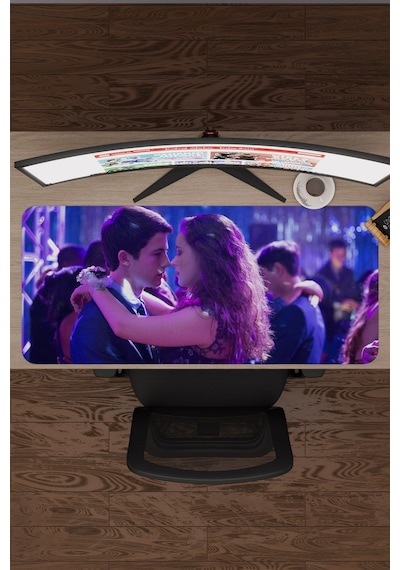 13 Reasons Why V1 90x40 Xxl Gaming Kauçuk Kaymaz Taban Mouse Pad Fare Altlığı