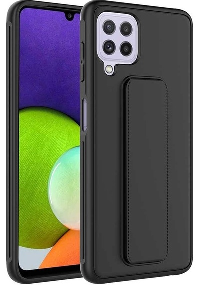 Galaxy Uyumlu A22 4g Kılıf Zore Qstand Kapak
