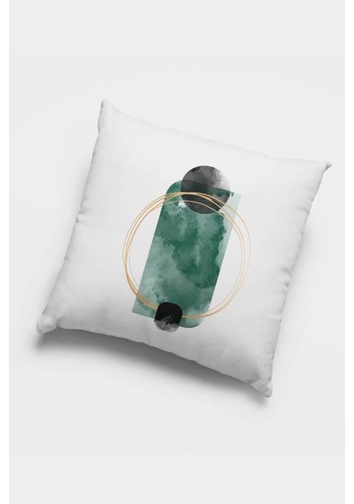 Zümrüt Modern Çift Taraflı 4'lü Set Kırlent Kılıfı 4kr048n11 Zümrüt Yeşili