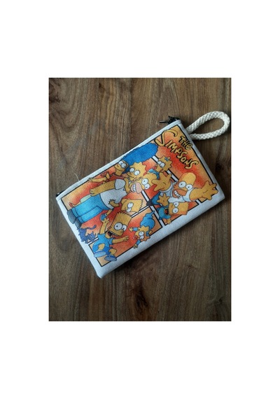 Owl Bag The Simpsons Desenli Kalemlik - Cüzdan Diğer