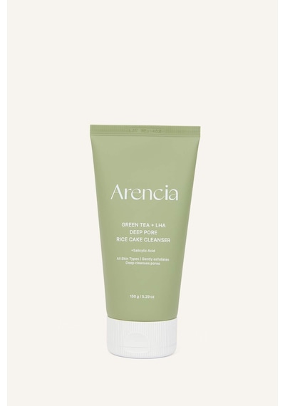 Defacto Arencia - Green Tea + LHA Deep Pore Rice Cake Cleanser Yağlı ciltler için temizleyici I1812AXNS
