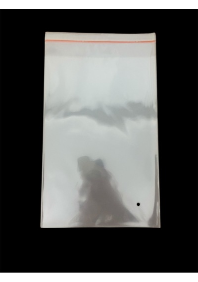 Hg Ambalaj 50 Adet 20x35 Cm Bantlı Yapışkanlı Şeffaf Opp Jelatin Poşet 20x30+5