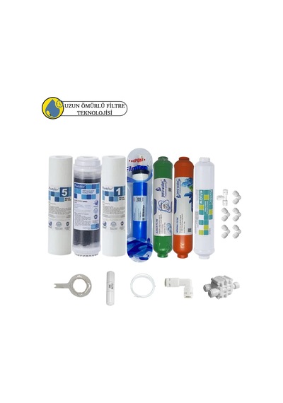 Purefer Açık Kasa Çif Sedimentli Sertifikalı 7li Filmtec Dupon Mebran Mineral +alkali
