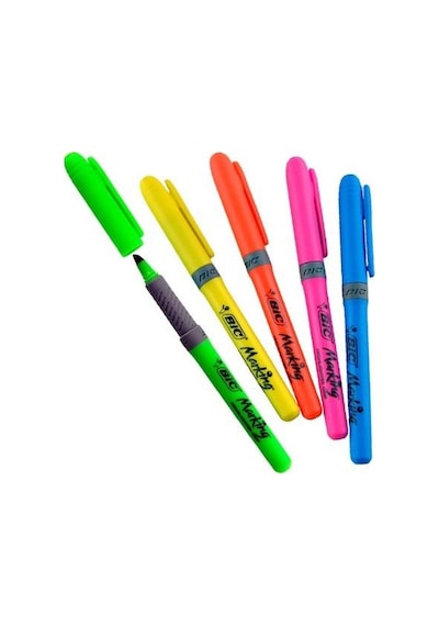Bic Fosforlu Kalem  Pembe
