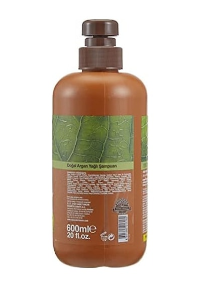 Doğal Argan Yağlı Şampuan 600 Ml