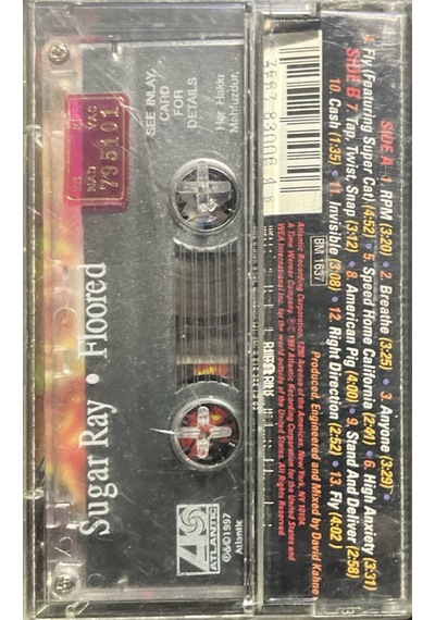 Plak Değildir Kaset Tir Kaset Sugar Ray Floored Kaset