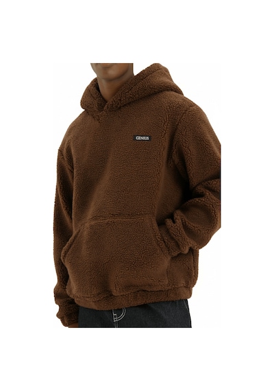Genius Store Genıus Store Erkek Kapüşonlu Polar Sherpa Kuzu Kumaş İçi Şardonlu Kapüşonlu Sweatshırt Sherpa-kap Kahverengi Genius Store Genıus Store Erkek Kapüşonlu Polar Sherpa Kuzu Kumaş İçi Şardonlu Kapüşonlu Sweatshırt Sherpa-kap Kahverengi