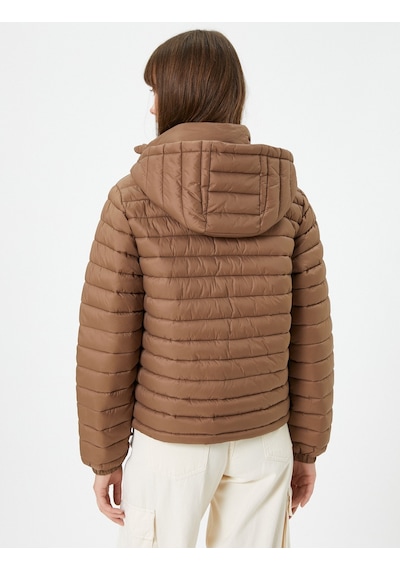 Koton Kısa Şişme Mont Kapüşonlu Fermuarlı Kolları Lastikli Vizon 4wak20127ew 4WAK20127EW565 Vizon Koton Kısa Şişme Mont Kapüşonlu Fermuarlı Kolları Lastikli Vizon 4wak20127ew 4WAK20127EW565 Vizon
