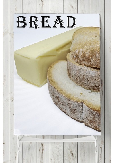Ekmek Vintage Mutfak Poster