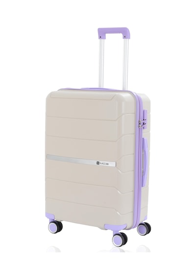 Mçs Polipropilen 4lü Valiz Seti V366 S21sy1000048-set 10729 Kemik/lila Kemik - Lila