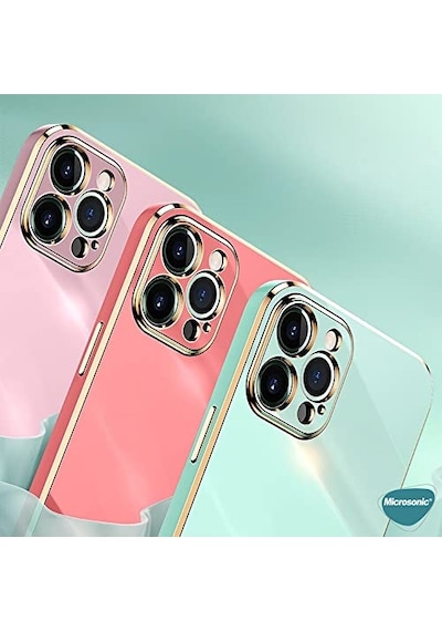 Için Kılıf Olive Plated Pembe 12 İle Uyumlu Kılıf - Pembe