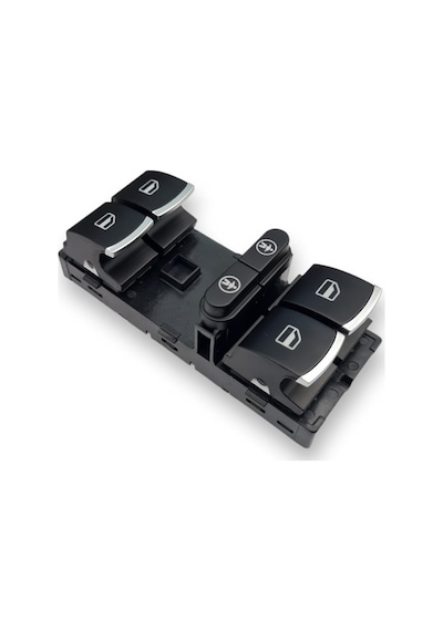 Seat Alhambra 2011-2015 Sol Ön Kapı Cam Düğmesi Kromlu 7P6959857