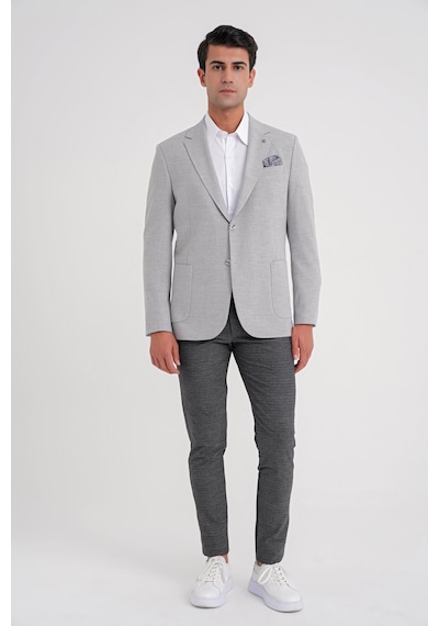 Efor C 698 Ceket Regular Fit Gri-1 Casual Gri