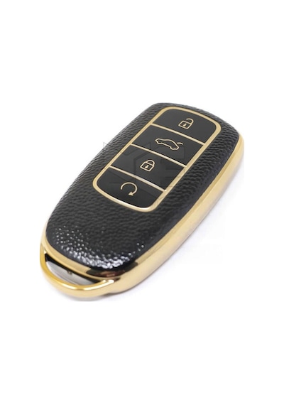 Lüx Chery Tiggo 8 Pro Omoda 5 Tiggo 7 Avantgarde Nano Anahtar Kılıfı Siyah Gold Renk