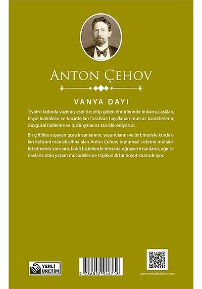 Vanya Dayı - Anton Pavloviç Çehov - Mavi Çatı Yayınları