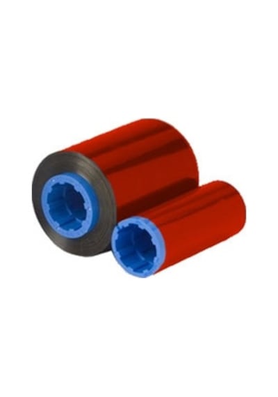 110 Mm X 300 Mt Kırmızı Renkli Wax Ribon ( 10 Adet )