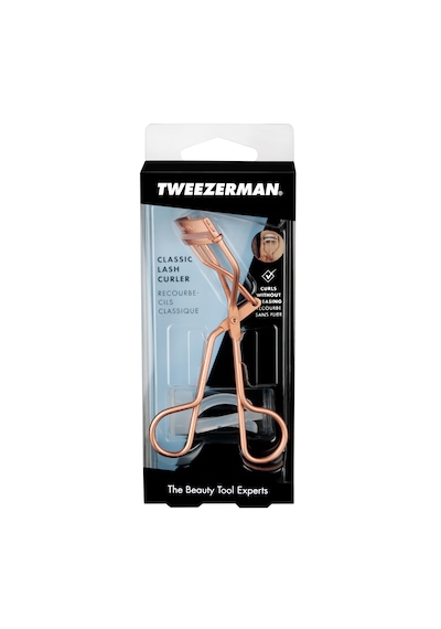 Tweezerman Rose Gold Classic Curler Kirpik Kıvırıcı Altın - Pembe