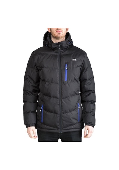 Trespass Majkcak20004-blk Blustery - Male Padded Jkt Erkek Outdoor Mont 001