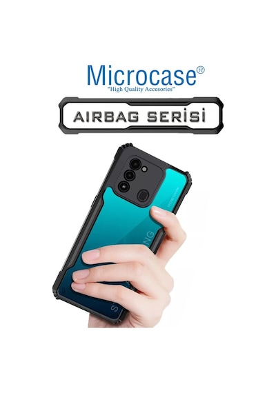 Microcase Tecno Spark 8C Airbag Serisi Darbeye Dayanikli Kilif 549273214