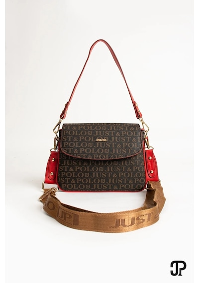 Just Polo Günlük Kombinlere Uygun Kadın Orijinal Günlük El Ve Omuz Çantası Shoulder Bag Kırmızı 07362387