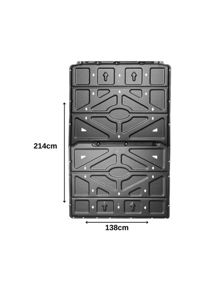 Red Lion Parts Byd Seal Awd Uyumlu Darbe Ve Dış Etkenler İçin Batarya Koruma Plakası Manganezli Çelik