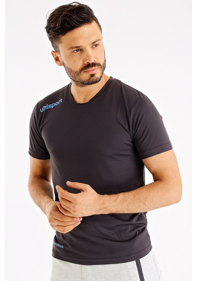 Antrasit Uhlsport Erkek Antreman T-shirt Essentıal