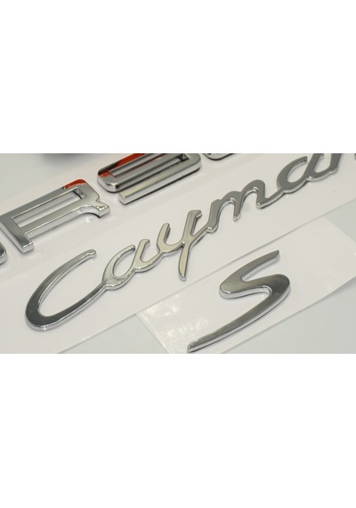 Porsche Cayman S Bagaj 3M 3D Abs Yazı Logo Amblem Seti (549184602)