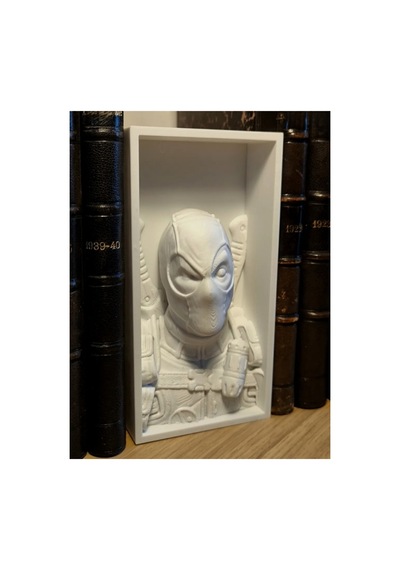 Deadpool Tasarımlı Book Nook Kitap Arası Dekoru