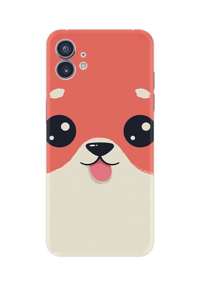 Nothing Phone 1 Kılıf Silikon Desen Özel Seri Sevimli Köpek 1731