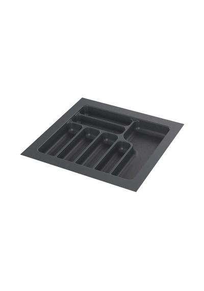 Starax 55 Cm Antrasit Plastik Kaşıklık 7 Gözlü 49x49 Cm S-2286-ap Çok Renkli